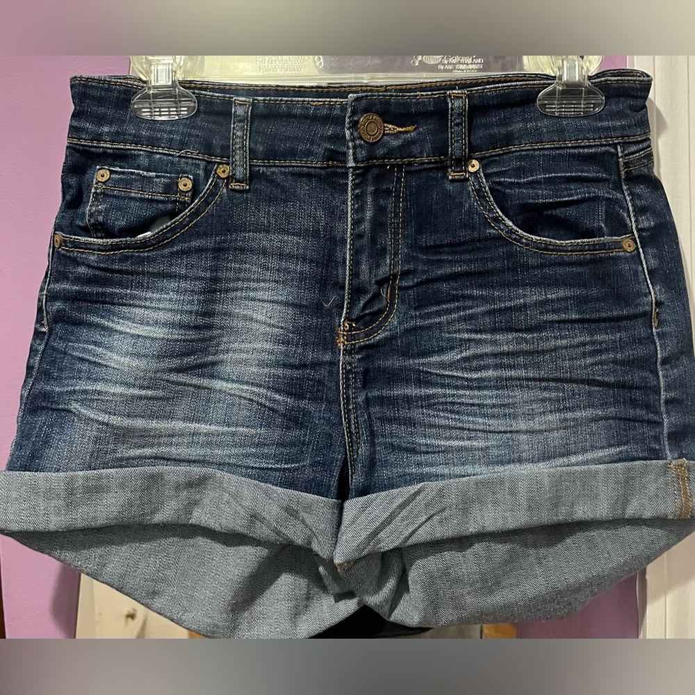 Dark Blue Jean Shorts